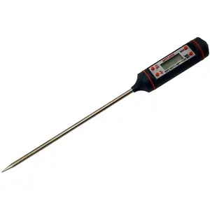 Appli Parts APTT-DPD Digital Pocket Thermometer -58 F to 572 F (-50 C to 300 C) with 4.5in Stainless Steel Probe for multiple applications