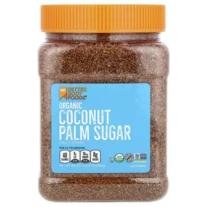 BetterBody Foods Organic Coconut Palm Sugar, 1 lb 8 oz (680 g)