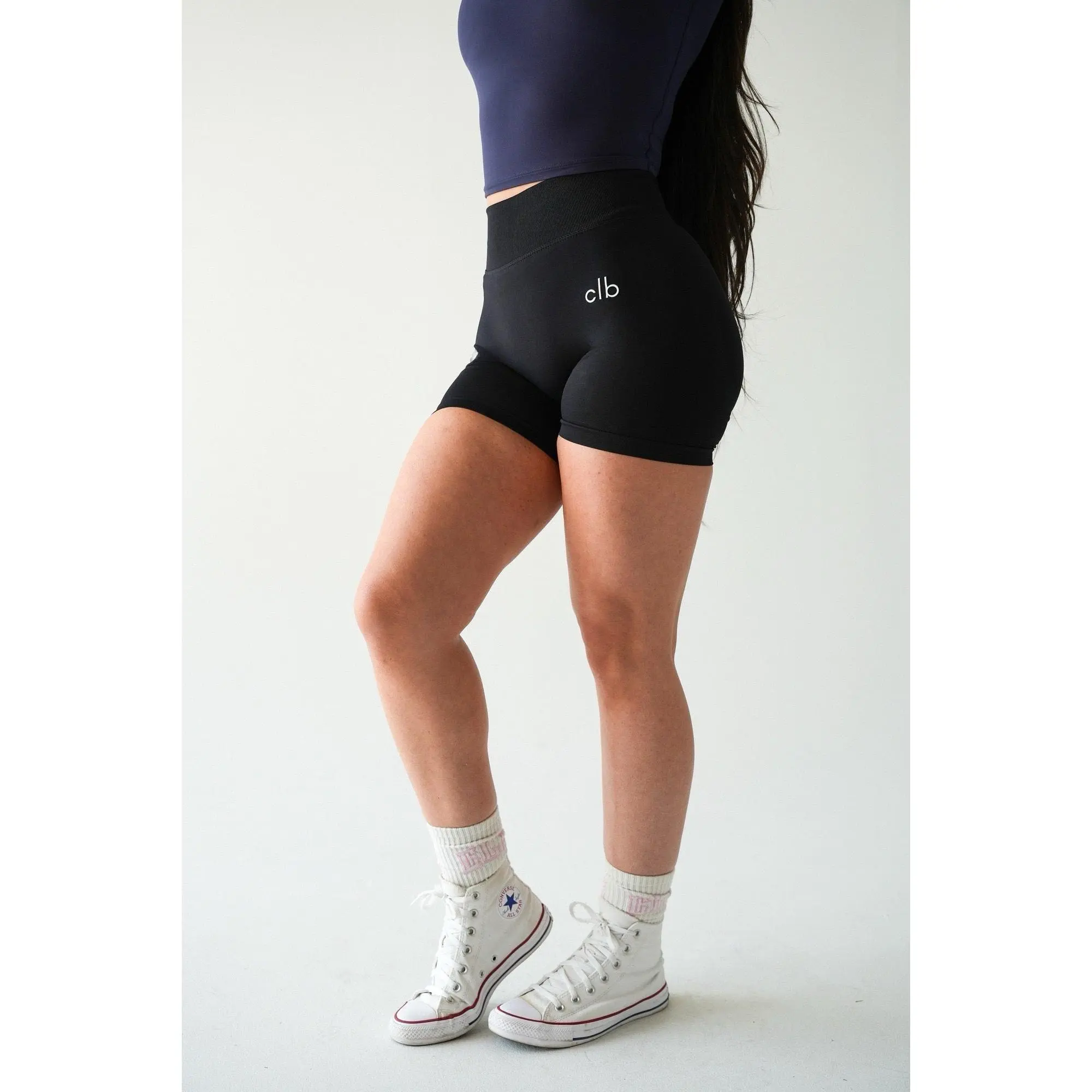 Black BBL Shorts