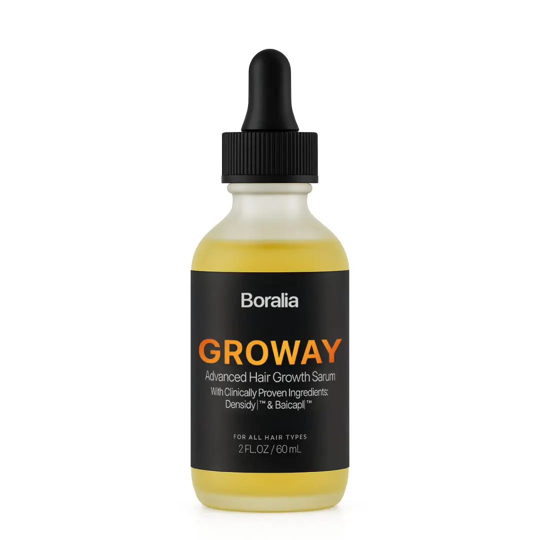 GROWAY Hair Serum | Formulated with Densidyl & Baicapil | Supports Fuller, Denser-Looking Hair | All Hair Types