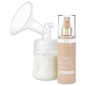 Boobie* Superfoods Pump to the Max Pumping Spray, 3 oz, Increase Milk Supply, Hands-free Breast Pumping Spray