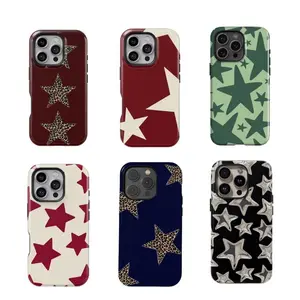 Aesthetic Star Phone Case Compatible with iPhone 11, 12, 13, 14, 15, 16, 17 & more