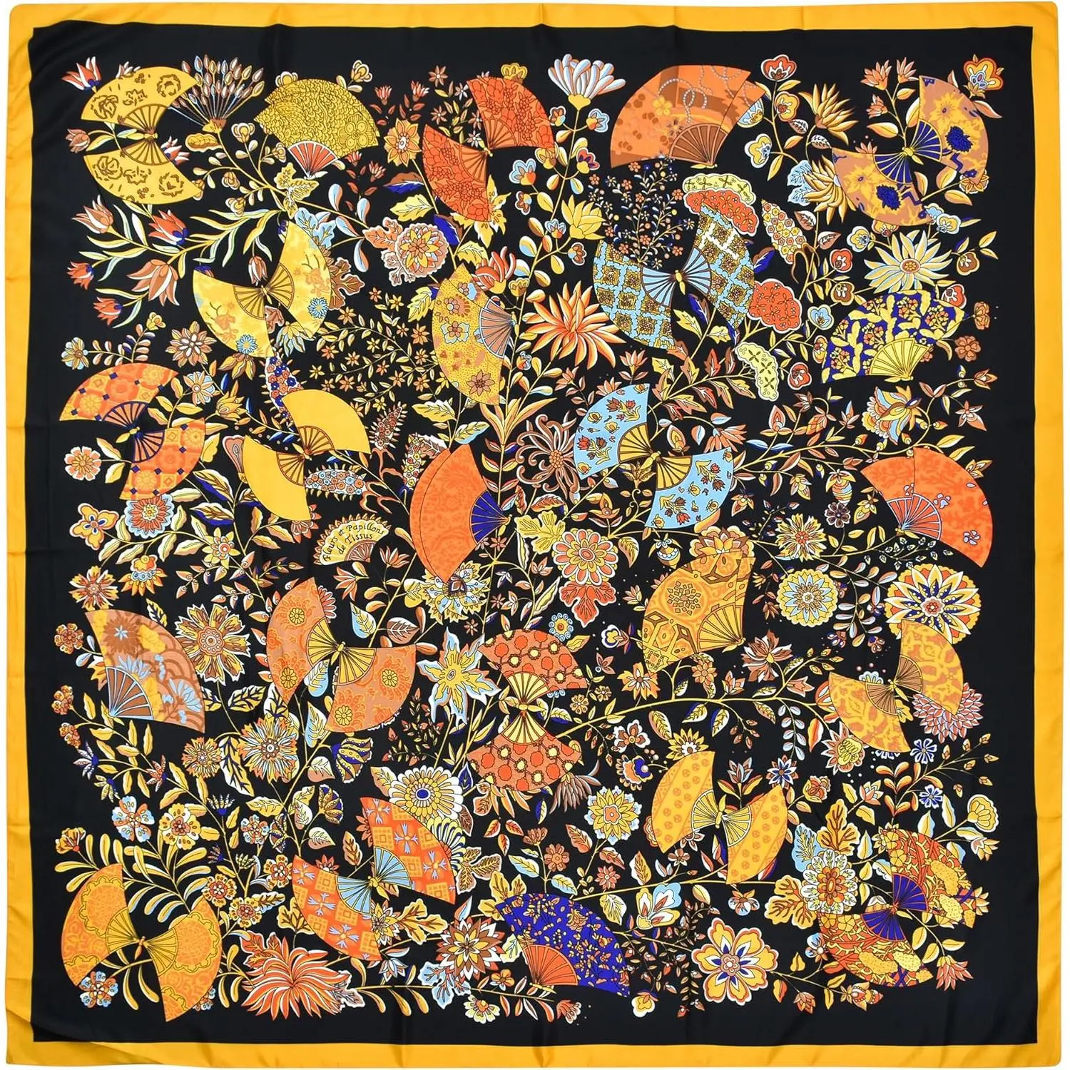 53" Large Head Scarf for Women - Silk Satin Scarf for Hair Wrapping at Night Bandana Square Scarf for Sleeping