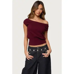 Michaela Off Shoulder Knit Top