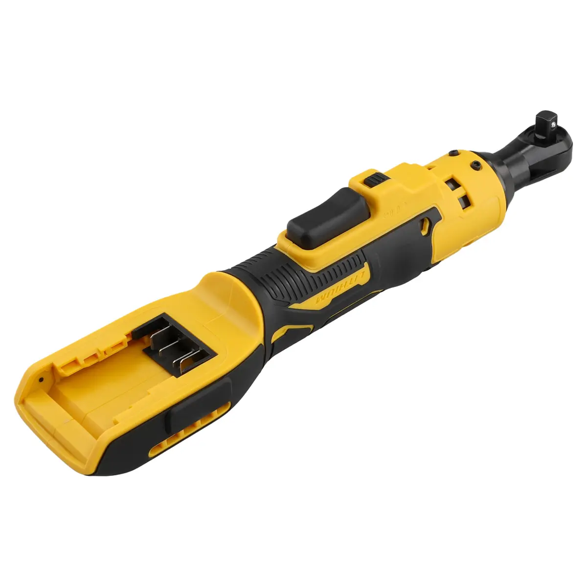 3/8-Inch Cordless Electric Ratchet Wrench (Wrench Only) with 3/8in Square Head, 220N-m Impact Power, 0-3300r/min Speed, R/F Positive-Negative Design, Single Hand Operation, Large Vents, Dewalt 18V-20V Battery Compatible for Car Repair Screw & Nut Removal