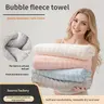 High Quality Unisex Algodón Cotton Oblong Bath Towel Set - Soft, Luxurious, Oversized, Quick-Dry, Absorbent Thick Towels, Polyester Blend, Bathroom Spa Home Supplies Bath Must-Haves, Pink