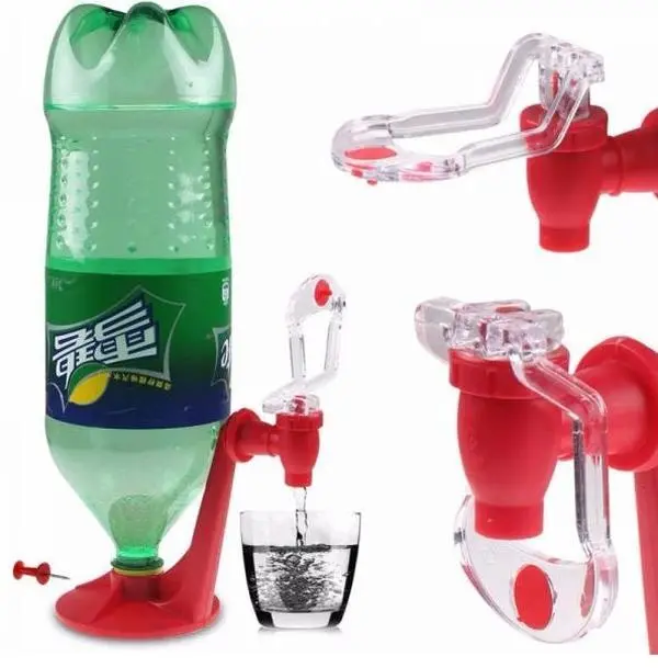Modern Compact Magic Tap Soda Dispenser - Single Unit, Controlled Pour, for Home Use Kitchen Water Cooler & Dispenser Appliance