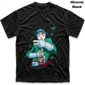 Men's Short-sleeve T-shirts, Rock Lee Vintage Graphic Tees, Naruto Shirts, Naruto Merch, Anime Merch, Anime Clothing, Unisex Manga Anime T-Shirt, Gifts For Men Women Top Streetwear Menswear Womenswear Tshirt