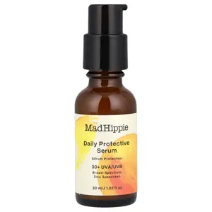Mad Hippie Daily Protective Serum, SPF 30+, Fragrance-Free, 1.02 fl oz (30 ml)