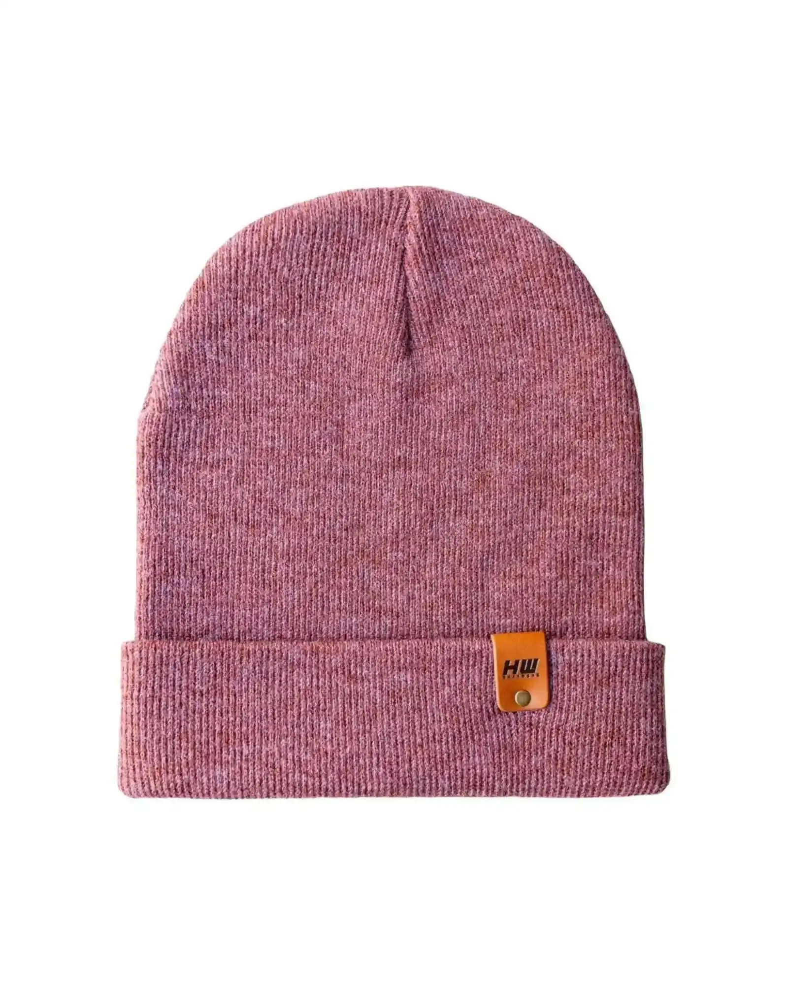 Classic Cuffed Beanie, Rusty Burgundy