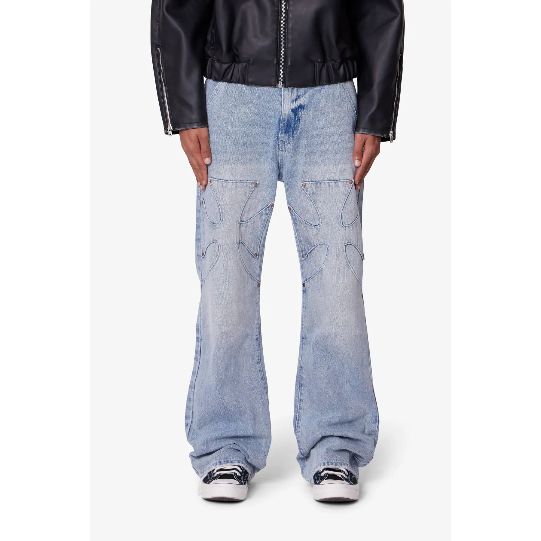 mnml Iron Cross Denim
