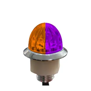 National Truck Parts - 3/4 Inch Dual Color LED Watermelon Light 3-Wire