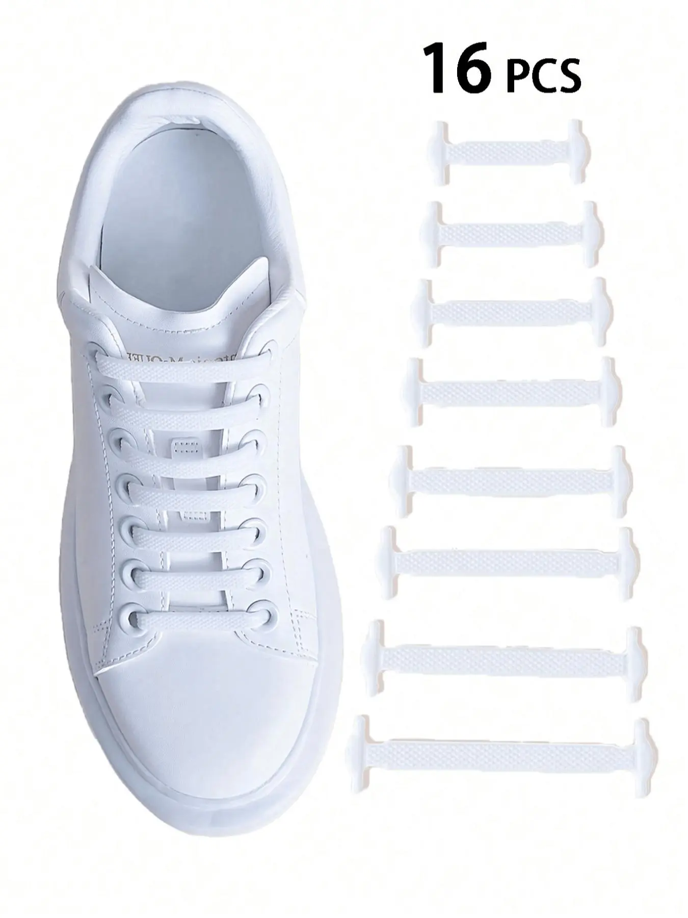 Random Color Silicone No Tie Shoelaces, Elastic Shoelaces, Secure Lace Up, Casual Shoes, Sports Shoes Shoelaces, Shoe Laces For Sneakers No Tie, Shoes Accessories for Women & Men, Footwear Lace, Shoe Strings No Tie