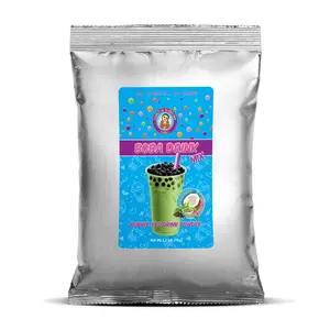 COCONUT GREEN TEA Latte Frappe Powder 1 Kilo / 2.2 Pounds