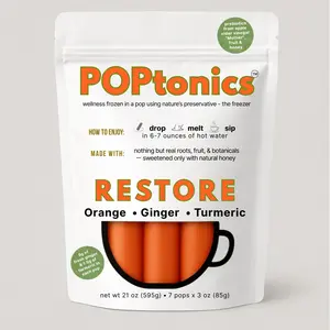 Restore POPtonics – 7 Pack (Orange • Ginger • Turmeric)