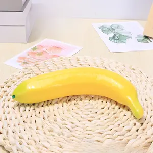 Simulated fruits - Banana. Photography props. Model fake fruits decoration. Decorative
