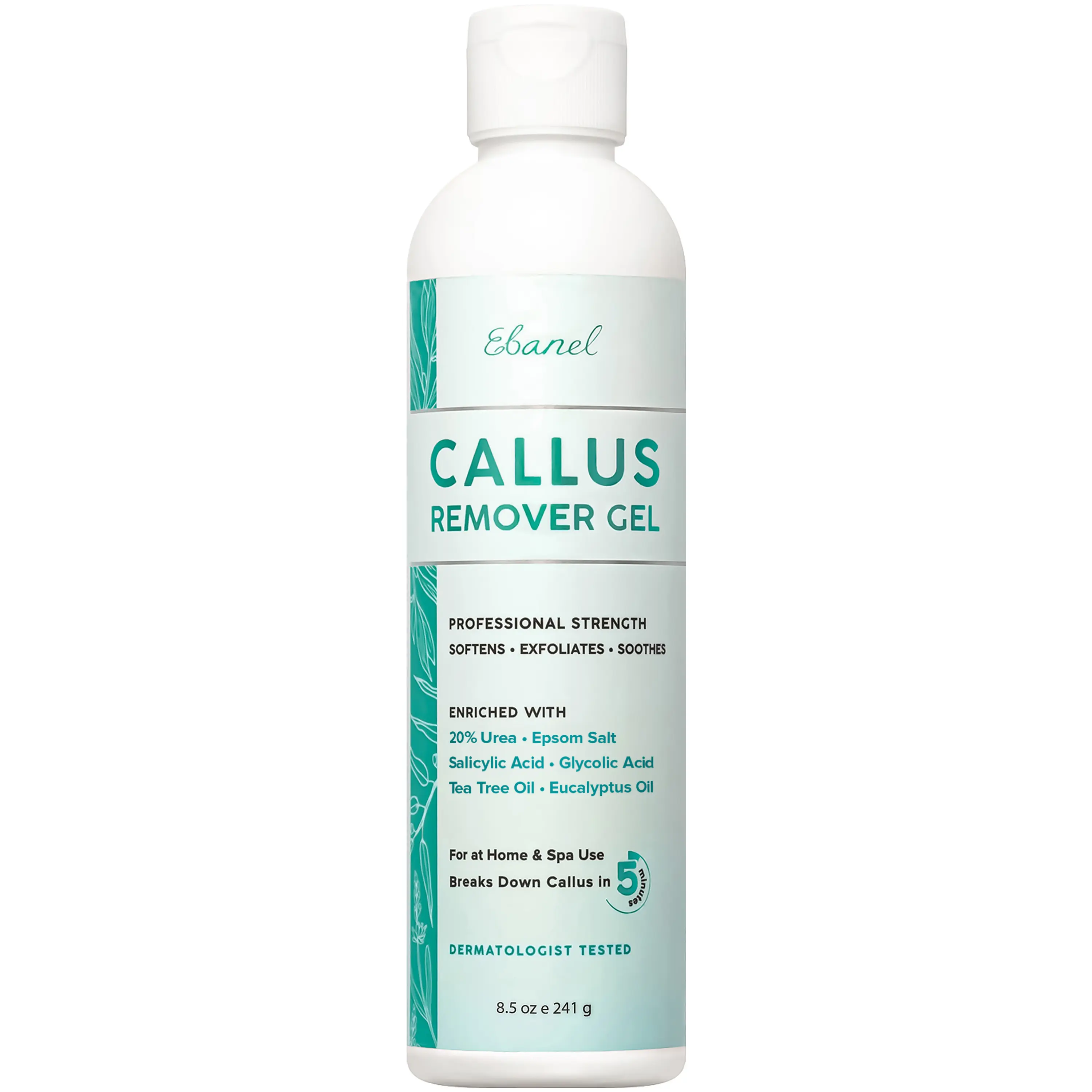 Ditch Rough Skin! Ebanel Callus Gel, 20% Urea, Salicylic Acid – Salon Quality at Home