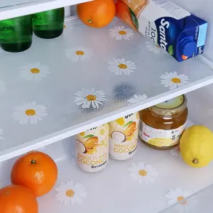 LMMAKE 4Pcs/12Pcs Washable Refrigerator Dividers Waterproof Oil-Repellent Mats for Organizing Freezer Refrigerator Glass Shelves Cabinets Drawers Prevent Spills Simplify Cleaning Essential Kitchen Storage Accessories