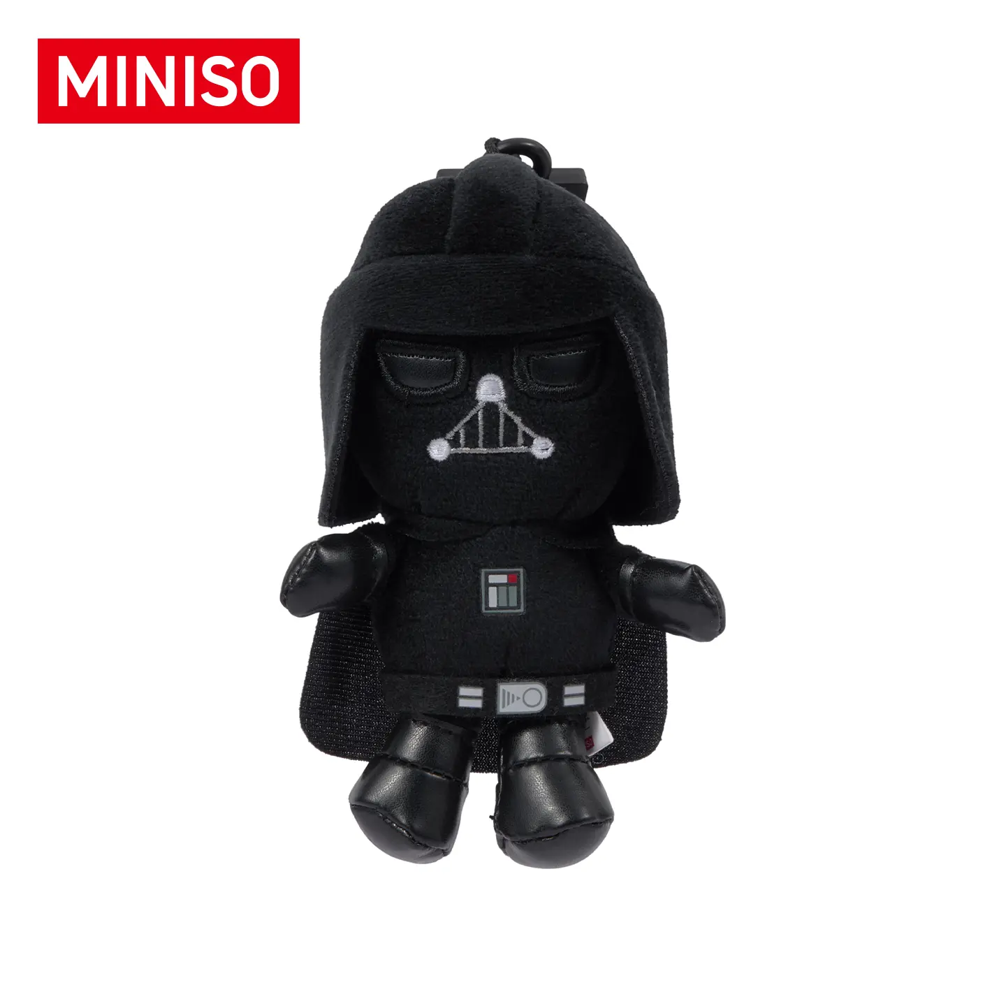 Star Wars Darth Vader Polyester Plush Hanging Charm, Unisex Cute Backpack Pendant, Charms for Bags, Stylish Cool Accessory for Decorating Bags-Backpacks, Back To School