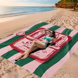 Ultra-Soft Absorbent Beach Towels, Ideal for Pool Parties & Summer Vacations, Durable Reusable Design, Perfect for Outdoor Use