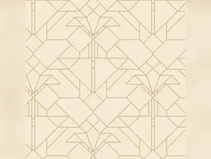 Frank Lloyd Wright Collection by Cloud9 | 108" Quilt Backing | Coonley Tulip - Earth (227768) | 100% Organic Cotton