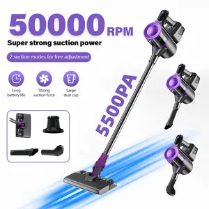 4-In-1 Multifunctional Handheld Brushless Motor Wireless Vacuum Cleaner, Dual Use Wet & Dry, Adjustable Suction, LED Display, USB Charging, Handheld Vacuum Cordless