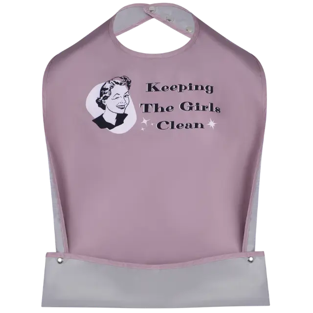 Keepin the Girls Clean - Funny Adult Bib