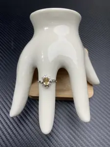 (SP)--Lkc crystal Beautiful and Elegant Citrine Ring