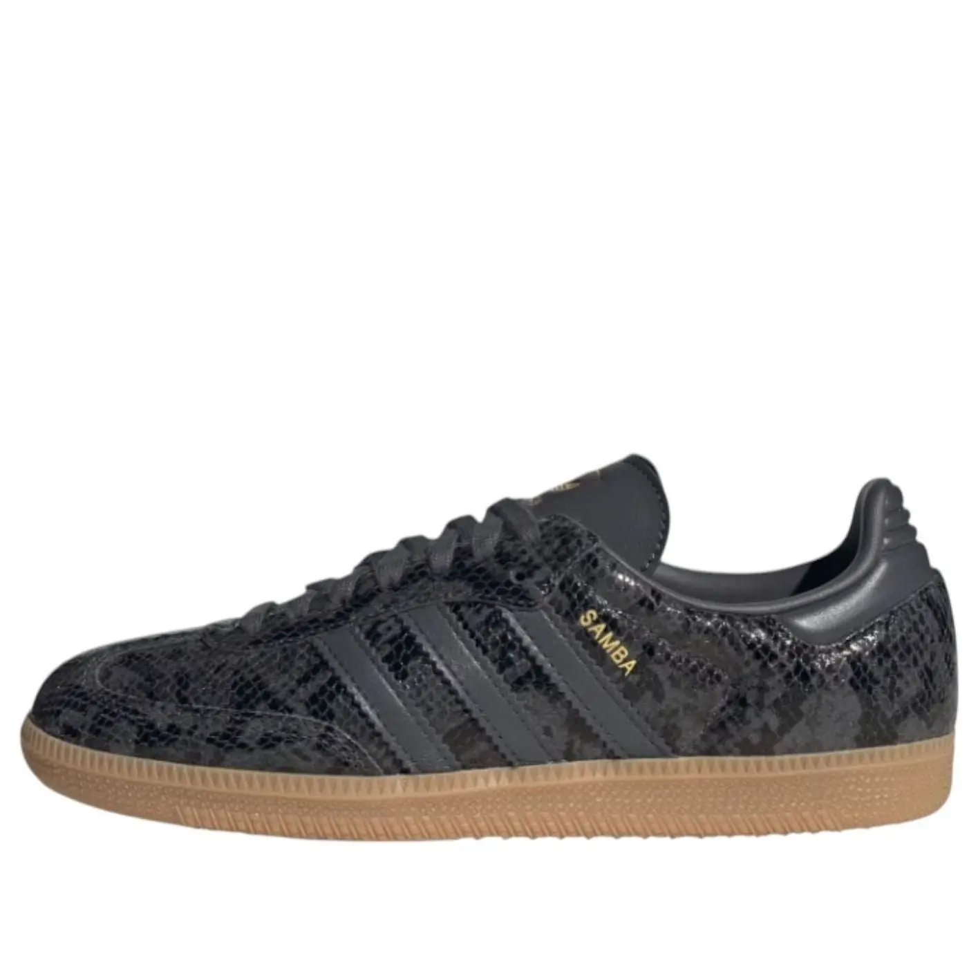 (WMNS) adidas Samba Faux Snakeskin 'Black' JQ3532