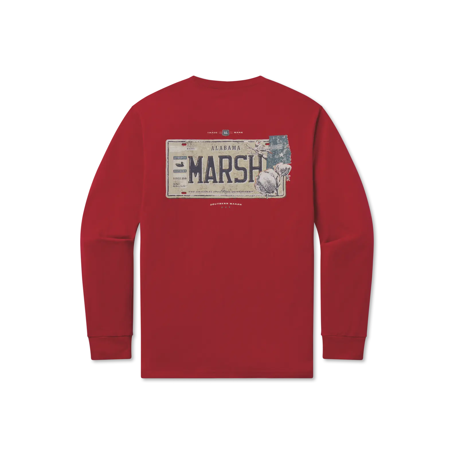 Backroads Collection Tee - Alabama - Long Sleeve Backroads Collection Tee - Alabama - Long Sleeve