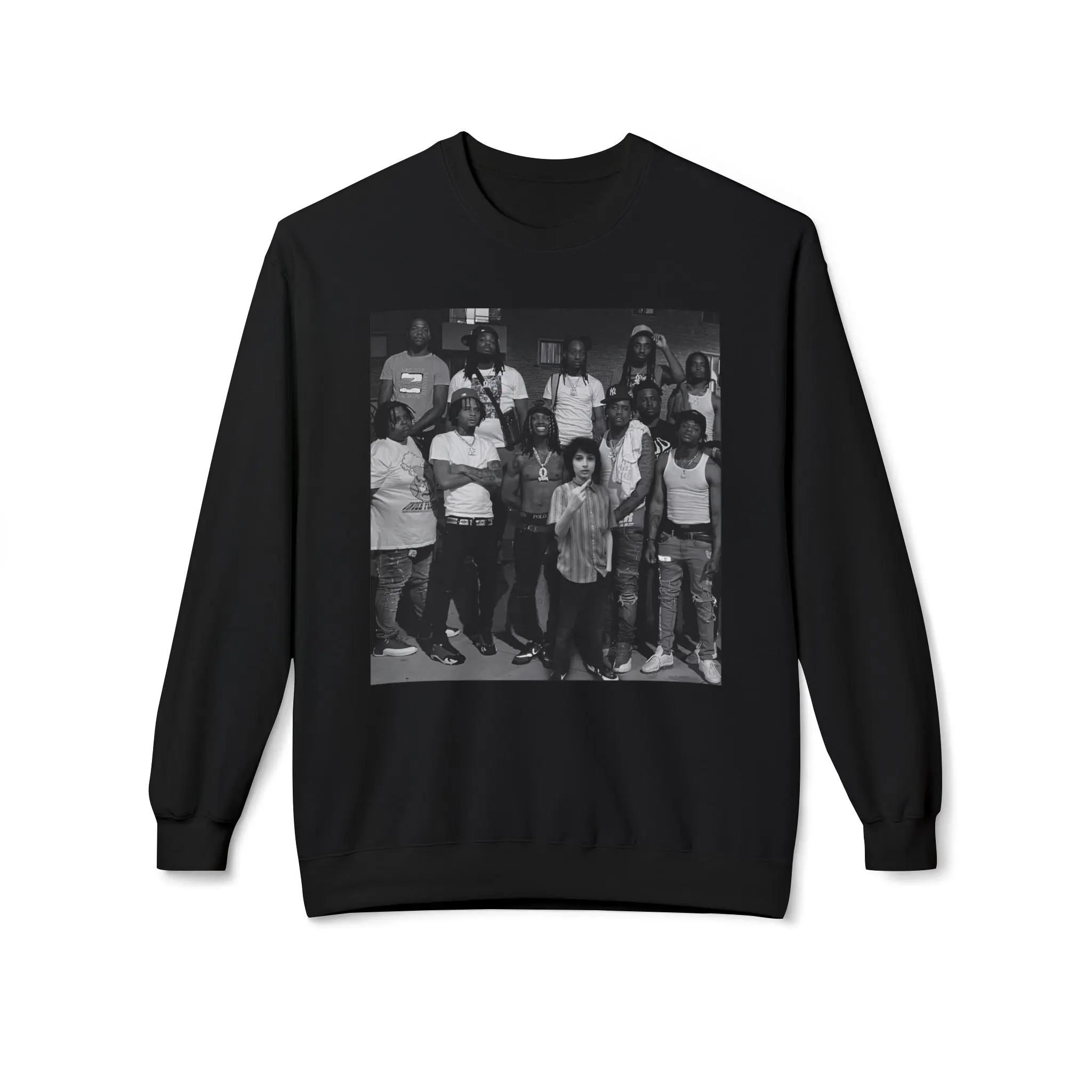 Mike Wheeler Oblock Shirt, Finn with Von Gang Hoodie, Upside Down Block Tee