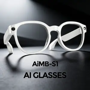 AI Camera Glasses, Multifunctional Smart Glasses, With 2-Megapixel 1080p High-definition Photo Function, Automatic Color Changing interchangeable Lens, Suitable for Men And Women's Travel Recording, Voice call language Translation, Wearable Tech Glasses
