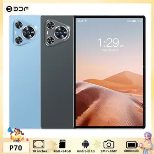 Latest 10.1 Inch Tablet PC, Android 13 System, 4GB RAM 64GB ROM, Octa-Core Processor, Eye-Care Function, 1920x1200 Resolution