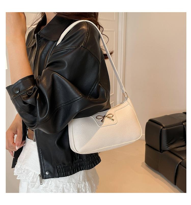 Womens Stylish Bow-Tie Western-Style Underarm Bag