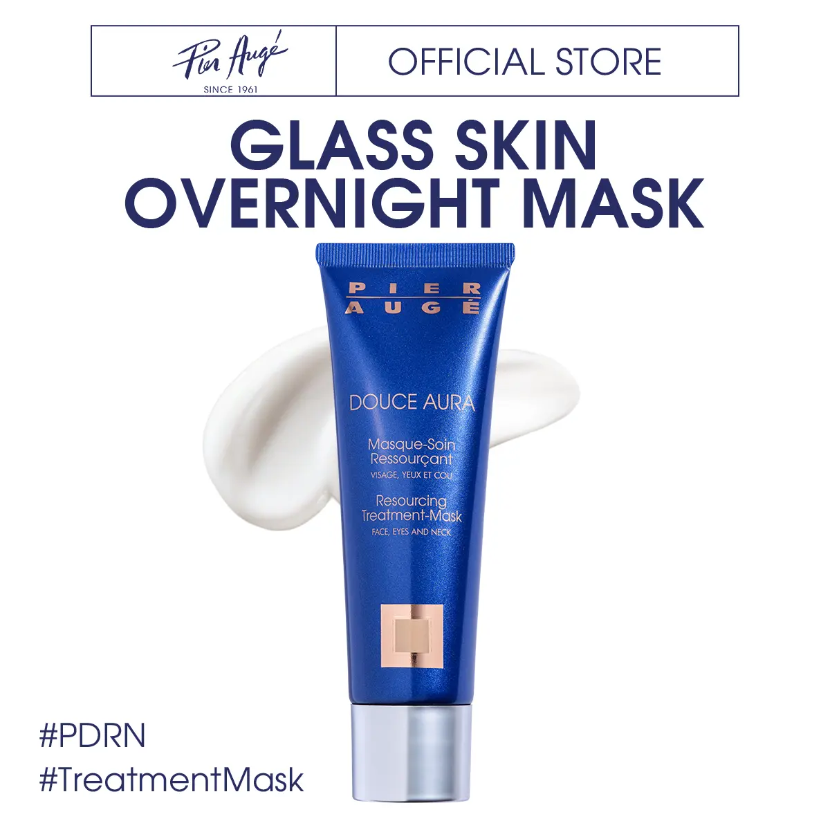 Pier Auge Overnight Face Mask,Moisturizing Facial Mask &Nourishing Mask for Gift ,Facial Skin Care Products for Women & Men 50ml