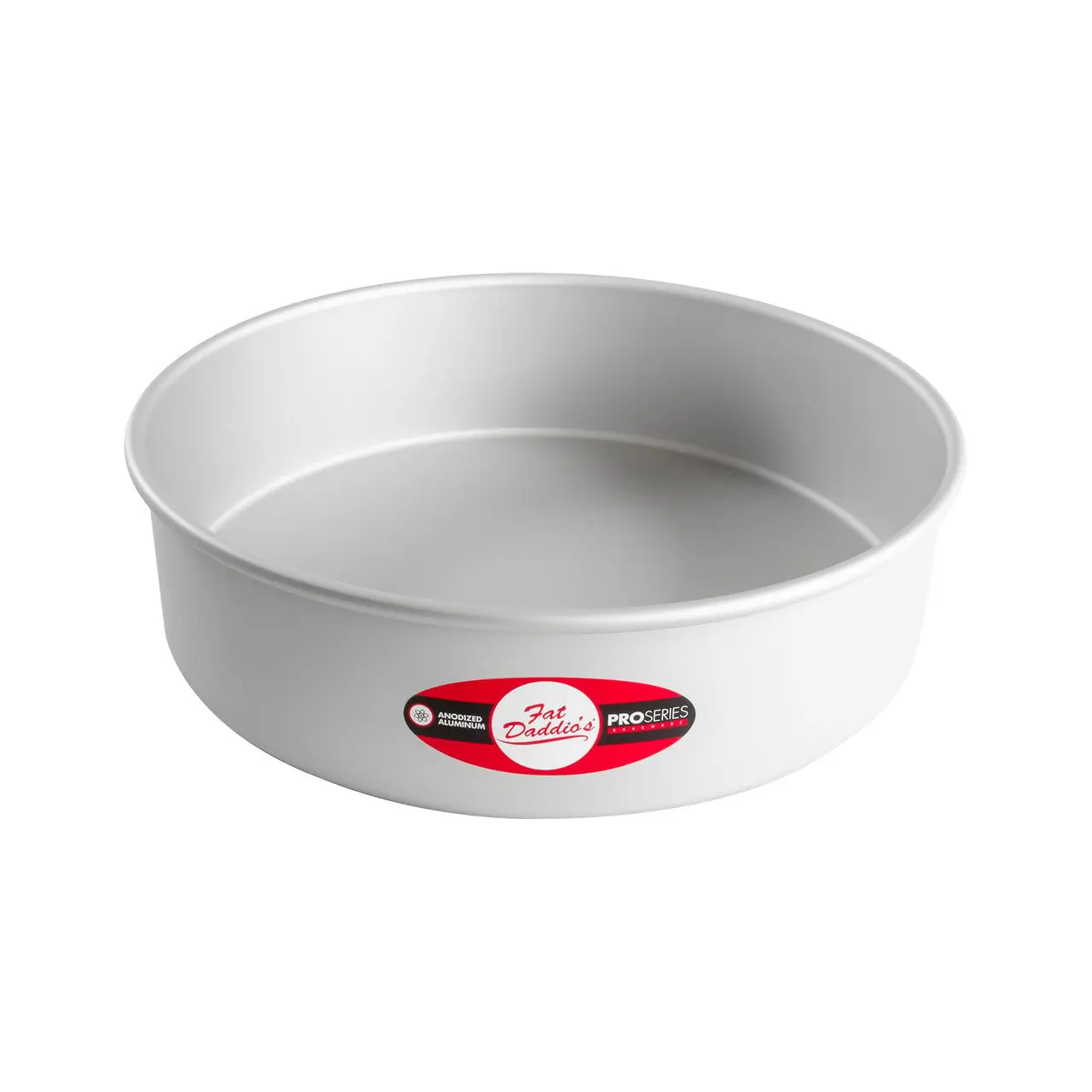 Fat Daddio's PRD-123 Anodized Aluminum Round Cake Pan, 12 x 3 inch