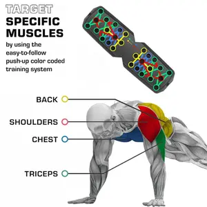 Home Workout, Best Foldable Push-Up Board – Portable Home Gym for Full-Body Workouts | Durable Strength Training Gear for All Levels push  board