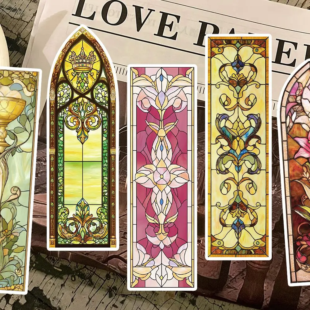 Vintage Church Pattern Bookmark, 30pcs/set Creative Paper Bookmark, Reading Bookmark, Book Decoration Card, Gift for Friends, Book Accessories