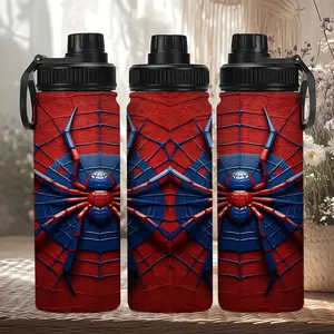 1pc 20oz Insulated Stainless Steel Tumbler, Mechanical Spider Design, Heat Retention, Ideal for Gym Travel Outdoor Activities