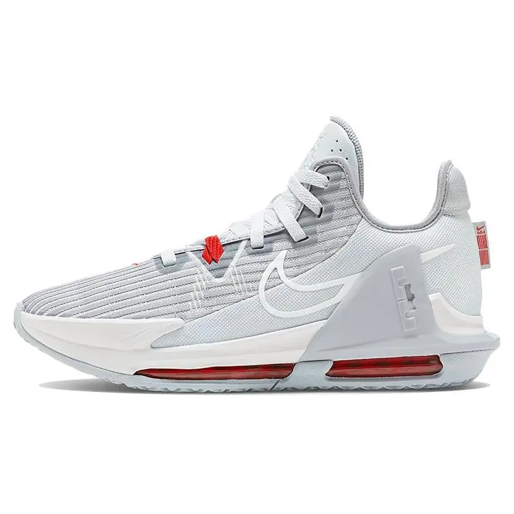 Nike LeBron Witness 6 EP Pure Platinum' Cushioned Low Top Basketball Shoes Men's Grey DC8994-003