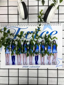 The K-pop 2026 New Year calendar comes in two sizes to choose from - the perfect gift for fans.