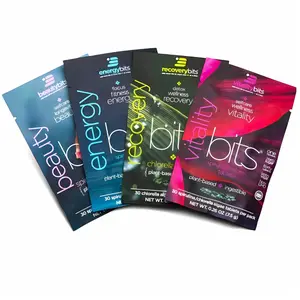 ENERGYBITS Sample Pack: Spirulina & Chlorella Detox Tablets for Energy Boost | Non-GMO & Vegan Friendly | 120 Tablets Edible Fitness