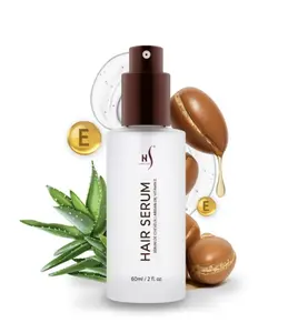 Herstyler Argan Oil Hair Serum - Anti-Frizz Hair Serum for Frizzy and Damaged Hair - Lightweight Heat Protectant Serum for Hair Growth - Hair Oil Serum with Aloe Vera, Vitamin E & Argan Oil - Boosts Shine & Hydration - Haircare - 2 Fl Oz - 1 Pack