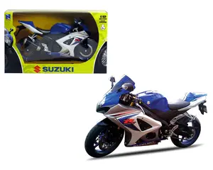 NewRay 1:12  2008 Suzuki GSX-R1000 Bike Motorcycles Diecast Metal with Real Rubber Tires Officially Licensed Product