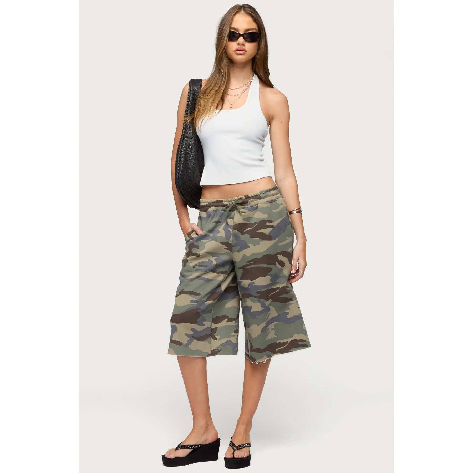 Amika Oversized Bermuda Shorts