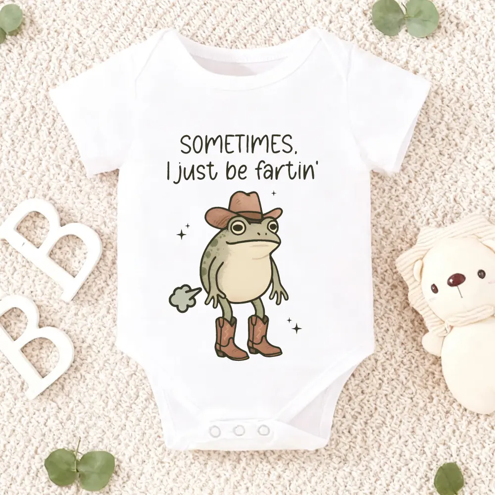 Sometimes I Just Be Fartin' Onesie, Funny Baby Onesie, Newborn Gift Baby Bodysuit, Cotton Baby Clothes, Bodysuits & One-pieces