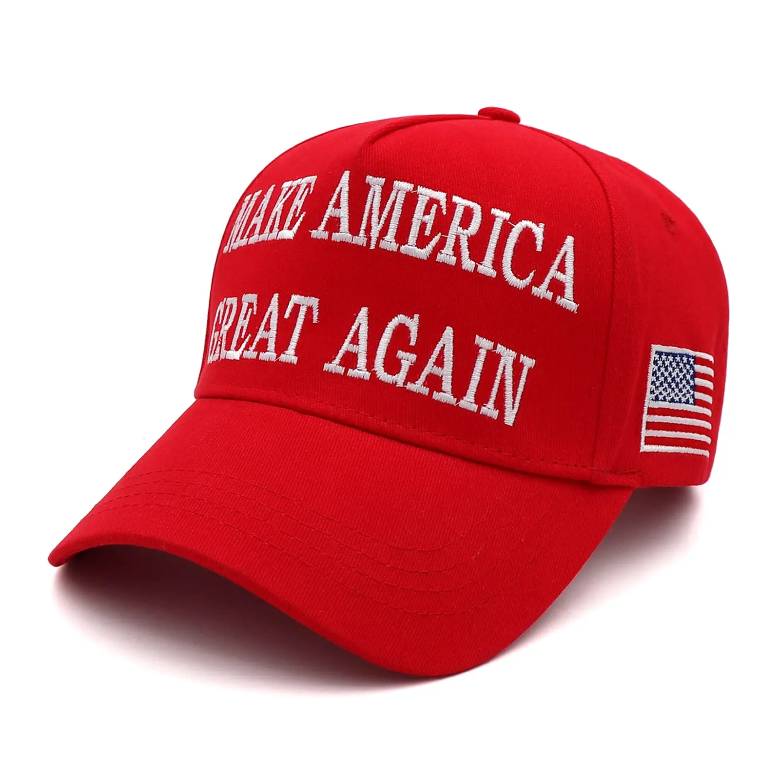 Trump 2024 MAGA Hat - Adjustable Baseball Cap with USA Flag Embroidery - Perfect Gift for Supporters & Patriots - Make America Great Again