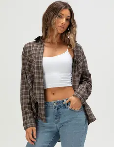 RSQ Womens Oversized Flannel