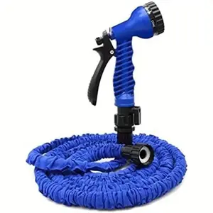 Garden Hose with Sprayer, Expandable Garden Hose with 7 Spray Modes, Durable Garden Hose for Watering Plants, Pet Bathing, Car Washing & Outdoor Cleaning, Water Hose Nozzle