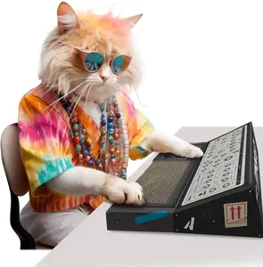 Suck UK - Cat Scratcher Synthesizer - Cardboard Cat Scratchers